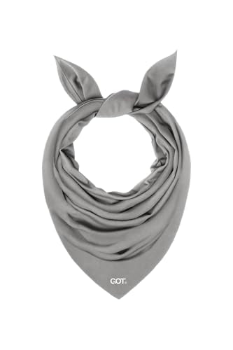 GOT Sports UPF 50+ Cooling Bandana for Men & Women - Thermoregulation, Moisture-Wicking, Sun Protection Bandana Neck Wraps - color: Gray