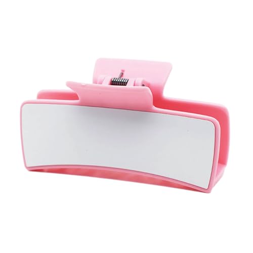 Stylish Hair Clip Fashionable Sublimation Aluminum Plate Hair Clip for Women Heat Transfer Technology Hairpin - color: PK