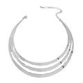 Gold Necklaces for Women Chunky Gold Silver Choker Necklace Statement Egyptian Jewelry for Women Men Gold Costume Jewelry Sets Accessories Gift - color: Chunky silver necklace