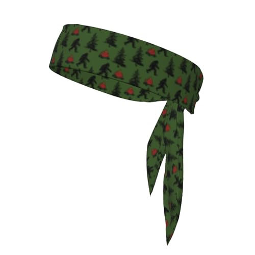 Sports Tie Headband Bandana Running Athletic Sweat Band Elastic Adjustable Sport Head Tie for Men Women Head Ties Ninja Tie Headbands Tennis Sweatbands Soccer Basketball Teams Running Head Band - color: Funny savage