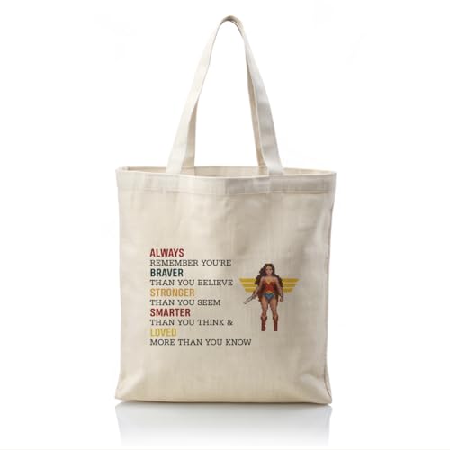 Canvas Tote Bag Aesthetic for Women,Reusable Canvas Cute Shoulder Bag for Grocery, Shopping, Beach & Daily Use - color: Movie Fans