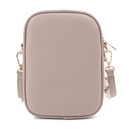 Mali+Lili, Josie Triple Zip Crossbody Bag - color: Stone