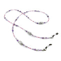 Damanse Beaded Glasses Chain,Eyeglass & Sunglass Strap For Women Stylish - color: Boho Amethyst