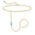 Birthstone Gold Bracelets for Women Trendy 14K Gold Plated Hand Chain Bracelet Stack Stackable Friendship Birthday Bracelets Gifts Christmas Stocking Stuffer for Women - color: 03 March