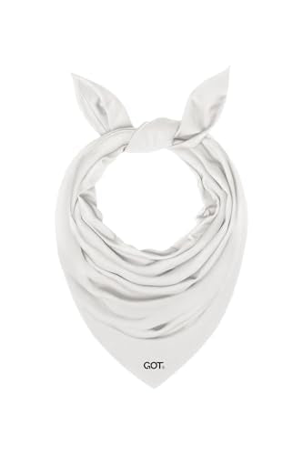 GOT Sports UPF 50+ Cooling Bandana for Men & Women - Thermoregulation, Moisture-Wicking, Sun Protection Bandana Neck Wraps - color: White