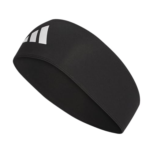 adidas Alphaskin Tie Headband - color: Wide/Black/White