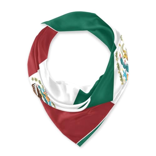Silk Scarf Women Silk Neckerchief Sleep Wrap Head Scarf Square Headwear Lady Aesthetic Accessory 35.4 * 35.4in - color: Color14