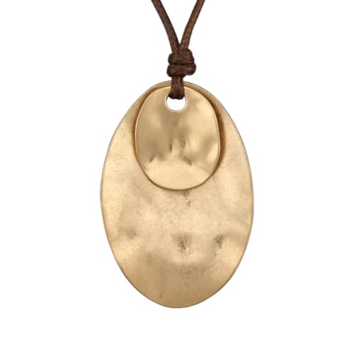 Leather Necklace for Women Vintage Boho Necklaces Black Cord Choker With Pendant Casual Chunky Leather Necklace Trendy - style: Boho Vintage Necklace