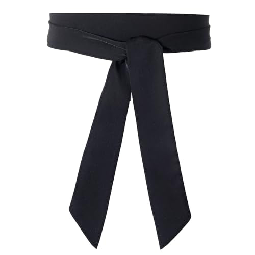 Chiffon Sash Belt, Long Satin Ribbon Scarf Belt, Self Tie Waist Bow Tie Belts for Women Dresses Bridal Wedding
