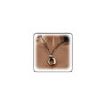 GIGB PBDK Chunky Gold Choker Necklace for Women,Dainty 14K Gold Geometric Hollow Circle Round Pendant Necklace Black Leather Rope Collar Necklace Gifts - color: Silver