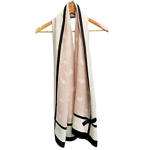FINIZO Women's Fashion Scarves, Pashmina Wrap for All Season, Everyday Wear for Ladies, Solid Color Bridesmaid Gifts - color: 04