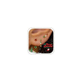 3 Pairs Dainty Small 4th of July Earrings for Women Trendy, Birthstone Stud Huggie Hoop Jacket Stack for Cartilage Helix, Gold Plated Hypoallergenic Cute Women Fashion Accessories Western Jewelry Gifts - color: Christmas Earrings(Gold Red White Green)