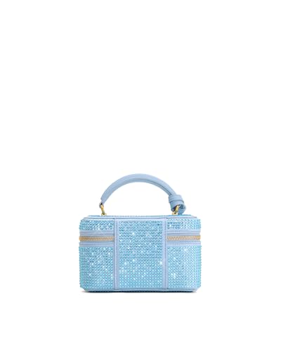 JW PEI Women's Cleo Box Shape Top Handle Bag - color: Blue