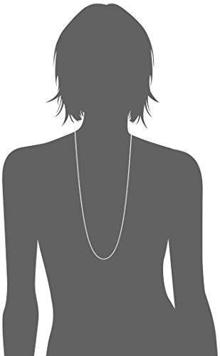 Amazon Essentials Sterling Silver Diamond Cut Rope Chain Necklace - color: Silver, size: 30"