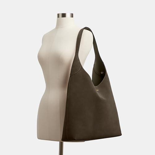 COACH Brooklyn Shoulder Bag 39 - color: Olive Suede