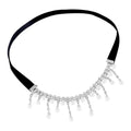 Amosfun Elastic Thigh Chain Jewelry for Women Leg Chain with Faux Pearl Tassel for Party and Casual Wear