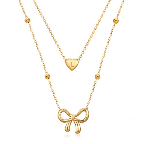 KSF Gold Lariat Necklace for Women Y Shaped Layered CZ Drop Chain | Y shaped necklace; Layered CZ detail; Long lariat style; Gift for her - color: Gold-30