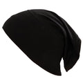 Women Under Scarf Hijab Cap Undercap Headwrap Scarf Stretch Tube Neck Cover - color: Black
