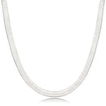 NECOCY 14K Gold Plated Necklaces for Women, Dainty Gold Herringbone Choker Necklace Thin Layered Snake Chain Jewelry for Gifts - color: SL-3MM 16" Herringbone Necklace