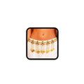 ELABEST Gold Waist Chain Rhinestone Belly Dance Chain Crystal Tassel Dance Jewelry for Women - style: Gold-C