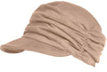 XYIYI Women Cancer Headwear Soft Chemo Beanie Baseball Cap - color: Khaki