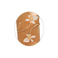 Flower Arm Cuff Bracelets for Women Adjustable Gold Upper ArmBand Jewelry Boho Floral Open Wrap Statement Bangle Bracelet Arm Cuff Jewelry Gifts for Women - color: White