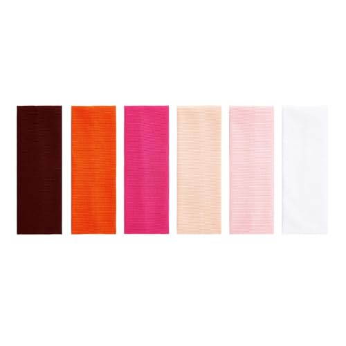 QIUTIMIY Headbands for Women Non Slip - 6 Pack Soft Stretchy Hair Bands for Women’s Hair – Fashion Sports Headbands for Yoga, Workout, Running, Gym, Daily Wear（Style 13） - color: Style 13