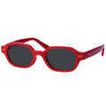 mosanana Retro Hexagon Sunglasses for Women Trendy Small 2026 MS52595 - color: C6 Red/Grey