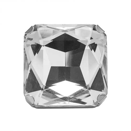 Large Different Color Square Sparking Rhinestone Ring, Exaggerated Vintage Geometric Crystal Glass Rings for Women Oversized Big Chic Party Jewelry Gift - color: Black