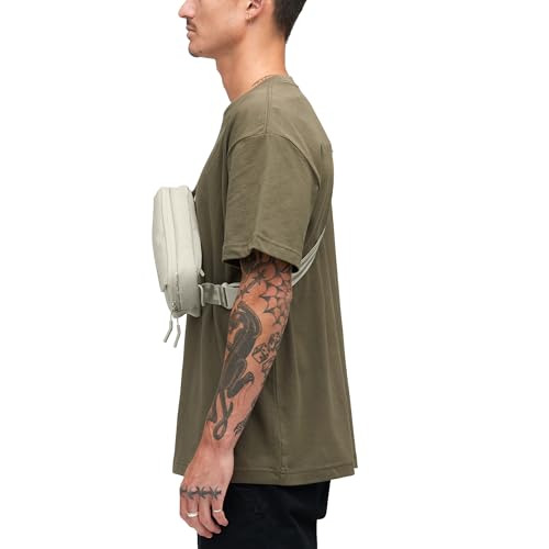 Incase Crosstown Sling - Compact, Durable and Lightweight, Crossbody & Hip Carry, Faux Fur Device Pocket, Easy Access Pockets - color: Limestone