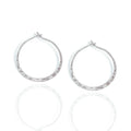 Hoop Earrings for Women, 14K Rose Gold FIlled, 20mm, Hammered Texture, Hoop Earrings Hypoallergenic Sensitive Ears, Hoop Earrings Set, Rose Gold Earrings Nickel Free - size: 20mm