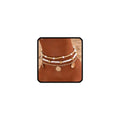 Stack Anklets Ankle Bracelets for Women Adjustable Waterproof Beach Jewelry Set Boho Gold Seashell Bead Surf Foot Chain Summer Gifts - color: 3pcs-White