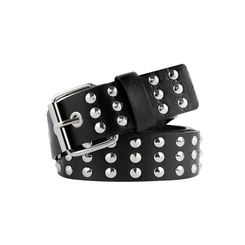 MILAKOO Punk Leather Waist Belt for Women Vintage Accessories for Hippie Skateboarding Enthusiasts - color: E