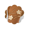 Arm Cuff for Women Gold Upper Arm Bracelet Minimalist Adjustable Cuffs Bangle Punk Dress Jewelry - style: Flower B