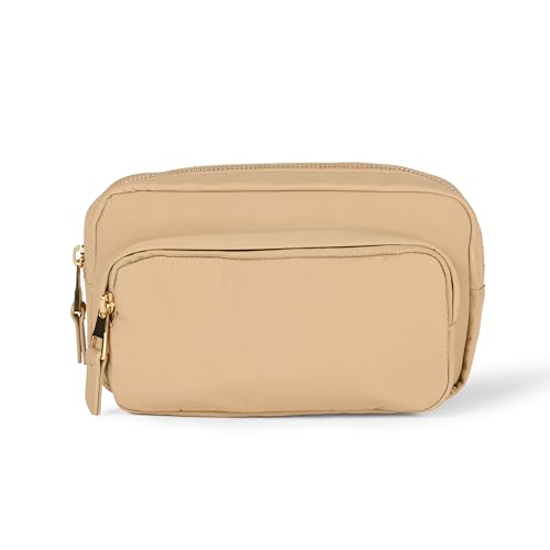 Amazon Essentials Women's Nylon Bum Bag Belt Bag - color: Khaki