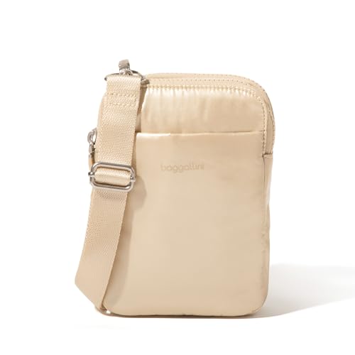 Baggallini Women's Modern Take Two Rfid Crossbody - color: Champagne Puff
