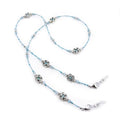 Damanse Beaded Glasses Chain,Eyeglass & Sunglass Strap For Women Stylish - color: Boho Turquoise