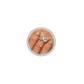 Knuckle Rings Set for Women,Simple Dainty Stackable Finger Ring Pack Minimalist Cute Butterfly Moon Heart Rings Boho Statement Jewelry Size Mixed - style: Style-D