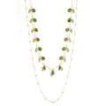 BULINLIN Layered Long Necklaces for Women Long Beaded Chain Necklace CostumeJewelry Mothers Day Gifts for Mom - color: Green