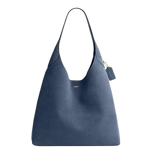 COACH Brooklyn Shoulder Bag 39 - color: Light Denim Suede