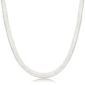 NECOCY 14K Gold Plated Necklaces for Women, Dainty Gold Herringbone Choker Necklace Thin Layered Snake Chain Jewelry for Gifts - color: SL-3MM 18" Herringbone Necklace