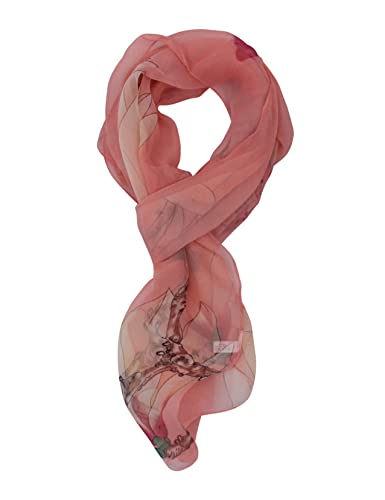 PANTONIGHT Long Chiffon Fashion Scarf Lightweight Chiffon Sheer for women - color: Color 773