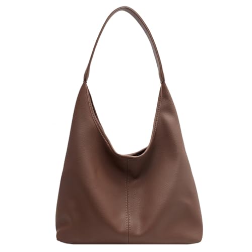 Straw Hobo Bag for Women 2026 Boho Woven Beach Purse Large Summer Straw Tote with Lining Black Raffia Shoulder Bag | straw material - color: Pu-khaki