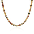 KissYan Boho Beaded Choker Necklace for Women, Gemstone Choker Natural Stone Freshwater Pearl Surfer Necklaces 14K Gold Plated Summer Beach Handmade Jewelry - color: R-Maillard
