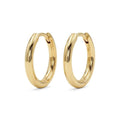 MYEARS Women Earrings Gold Huggie Hoop 14K Small Simple Hypoallergenic Everyday Jewelry - style: Basic