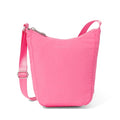 Baggallini Swift Mini Crossbody Bag for Women - 4.5x7 Small Travel Purse with Crossbody Strap and RFID - color: B-lite Bloom Pink