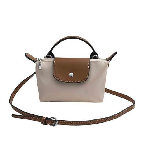 Fashionable and versatile handbag for women, mini shoulder bag, crossbody bag, coin purse, mobile phone bag - color: Off-white