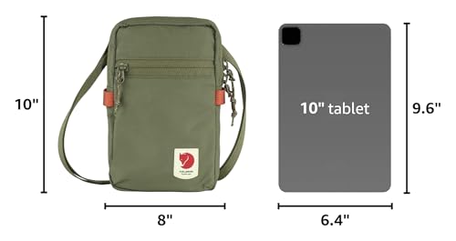 Fjällräven High Coast Pocket Crossbody - Water-Resistant Fabric, Compact Storage, Lightweight Carry - Travel - color: Green