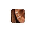Dochais Ear Cuffs Non-Piercing Earrings for Women Cute Small Clip-On Cartilage Earring 14k Gold Plated Dainty Fake Piercings Earings - style: G4
