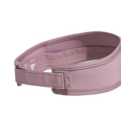 adidas Women's Superlite Visor – Lightweight Moisture-Wicking Running Tennis Hat - color: Magic Mauve Purple/Dual Lilac Purple/3